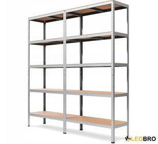 Стелаж LEOBRO Premium 200 х 90 х 40 см, 175кг/полиця, 5 полиць (LB-R118) 9237 фото