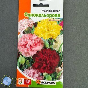 Гвоздика Шабо Однокольорова суміш, 0.2 г 7118 фото